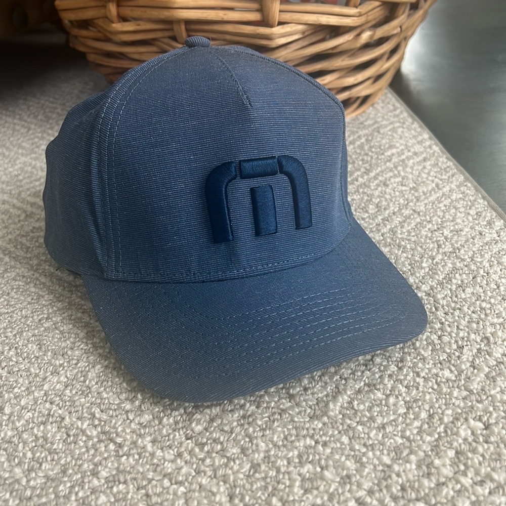 Travis Matthew Men’s Blue Hawthorne Adjustable Hat